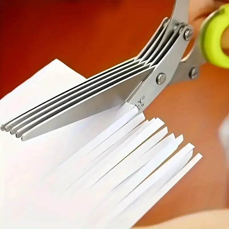 Multi-Layer Vegetable Chopping Scissor