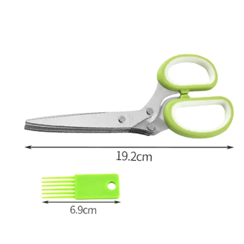 Multi-Layer Vegetable Chopping Scissor