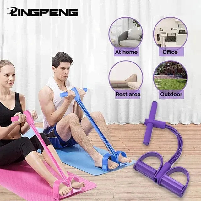 Multifunction Elastic Pedal Machine
