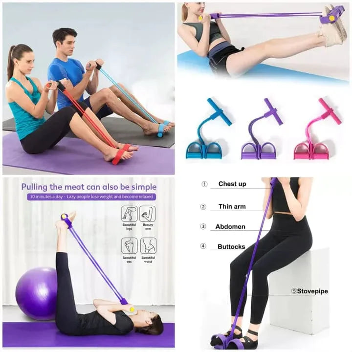 Multifunction Elastic Pedal Machine