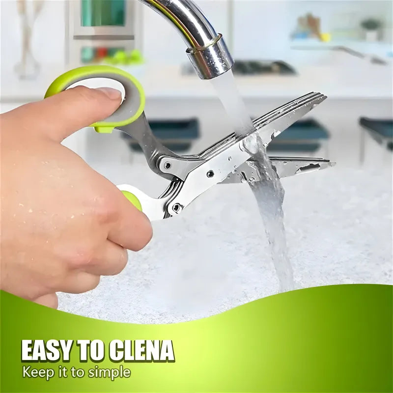 Multi-Layer Vegetable Chopping Scissor