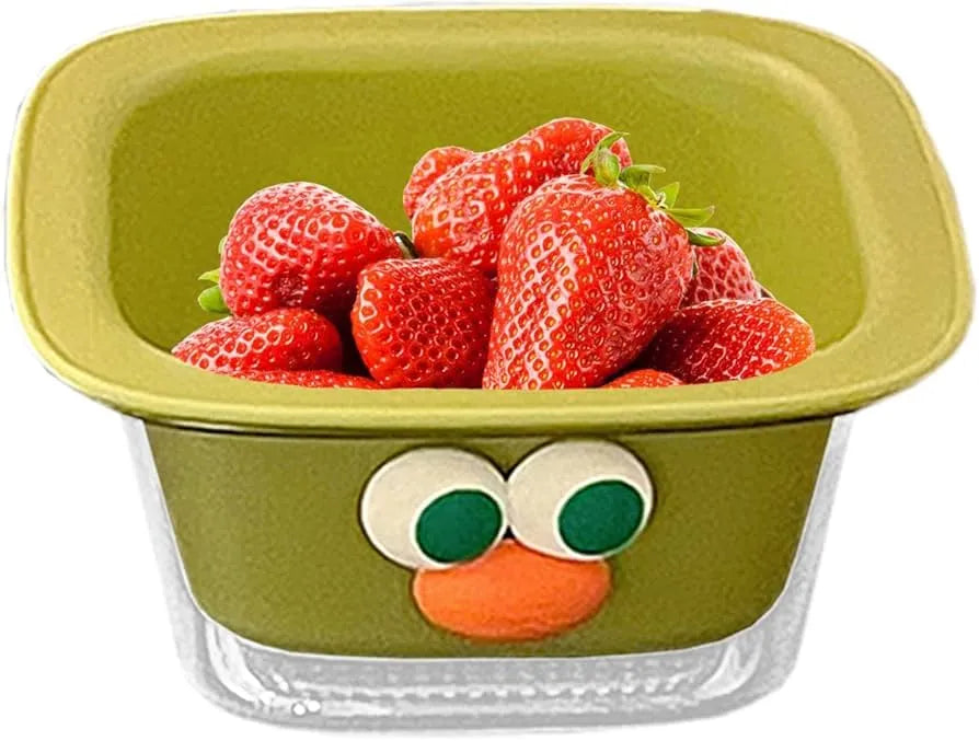 2-in-1 Cute Fruit & Veggie Drain Basket