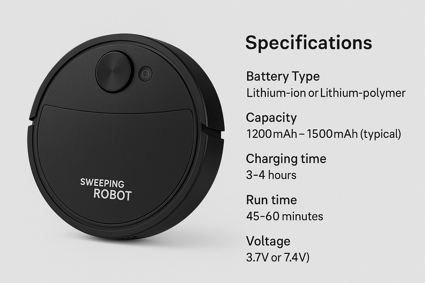 Smart Robot Vacuum Cleaner – Auto Floor Sweeper