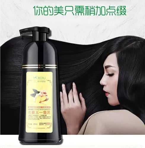 MOKERU Natural Ginger Hair Dye Shampoo