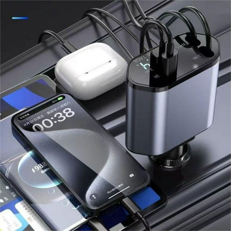 Charging Adapter Compatible with (Lightning + Type C)