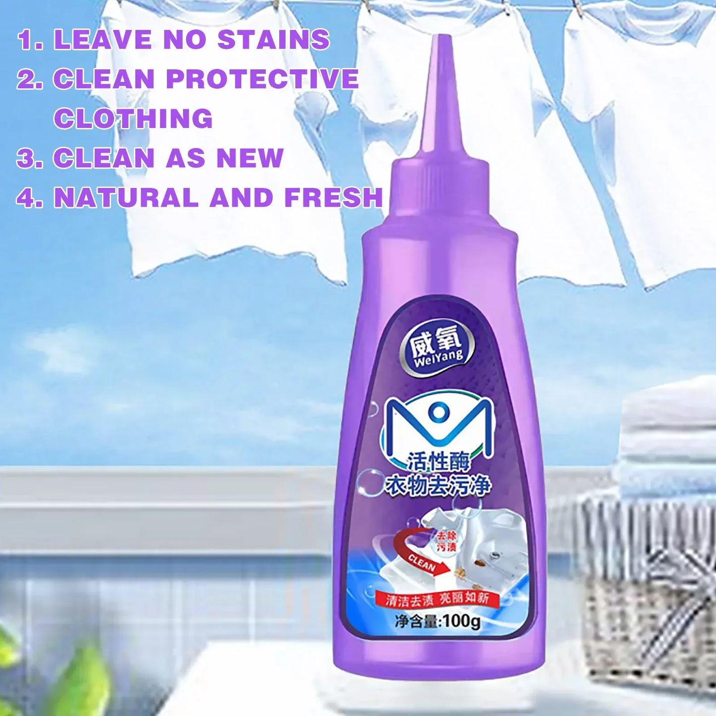 Quick Clothes Stain Remover