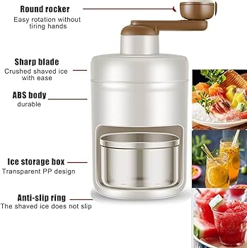 Manual Ice Crusher Machine – Portable & Easy to Use