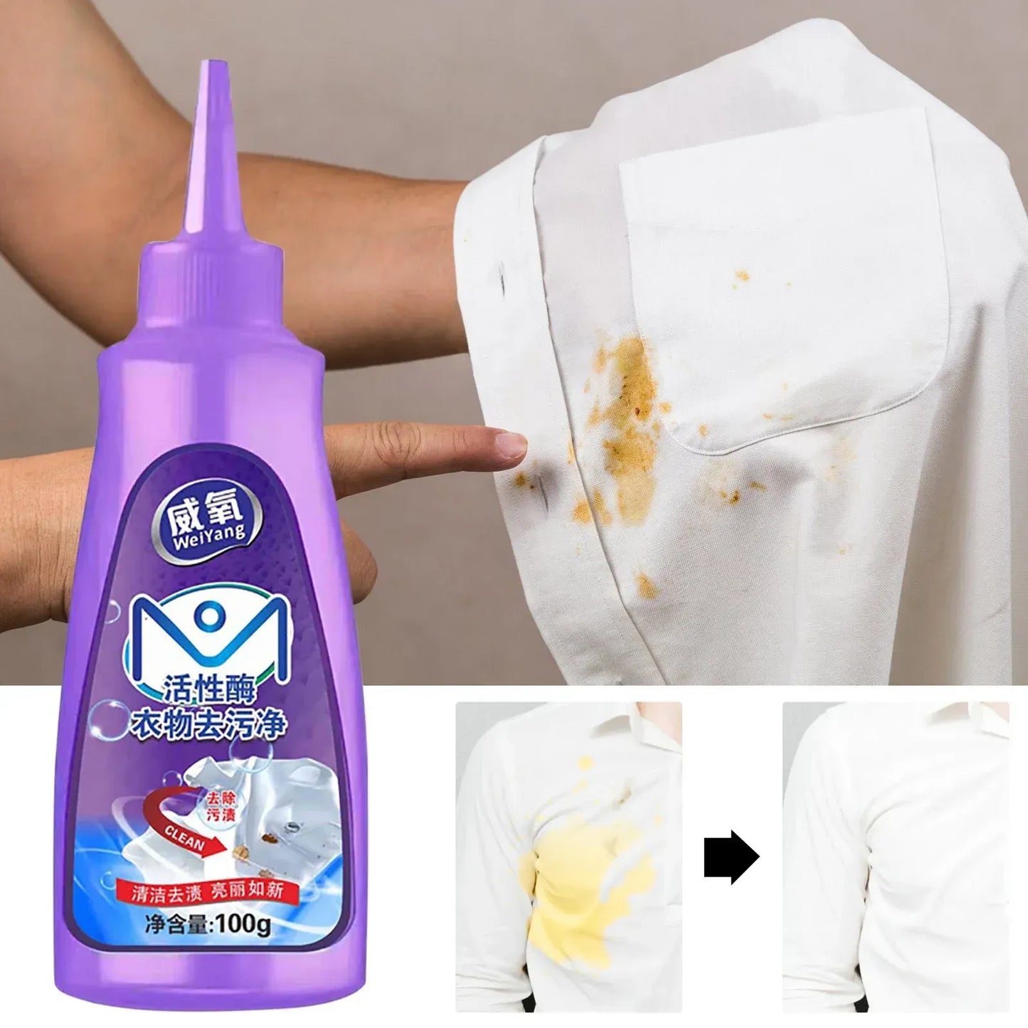 Quick Clothes Stain Remover