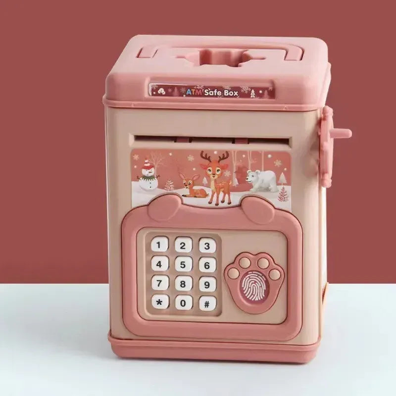 Fingerprint ATM Piggy Bank for Kids