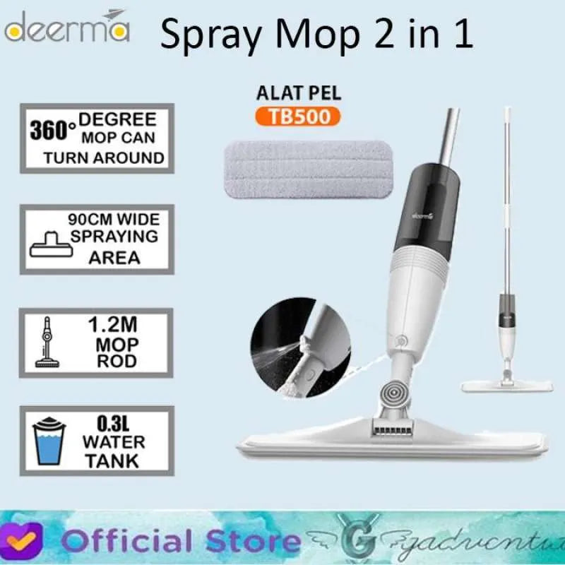 Water Spray Mop – Slim & Easy Cleaning Tool