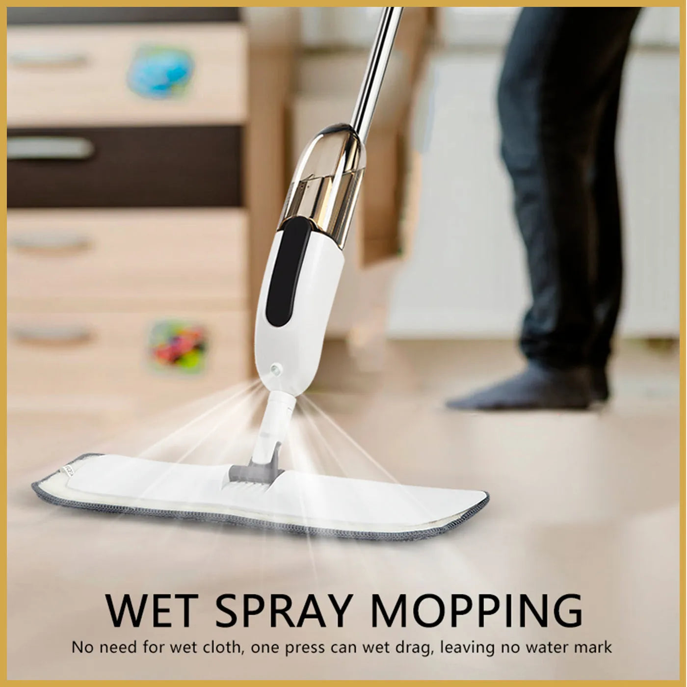 Water Spray Mop – Slim & Easy Cleaning Tool
