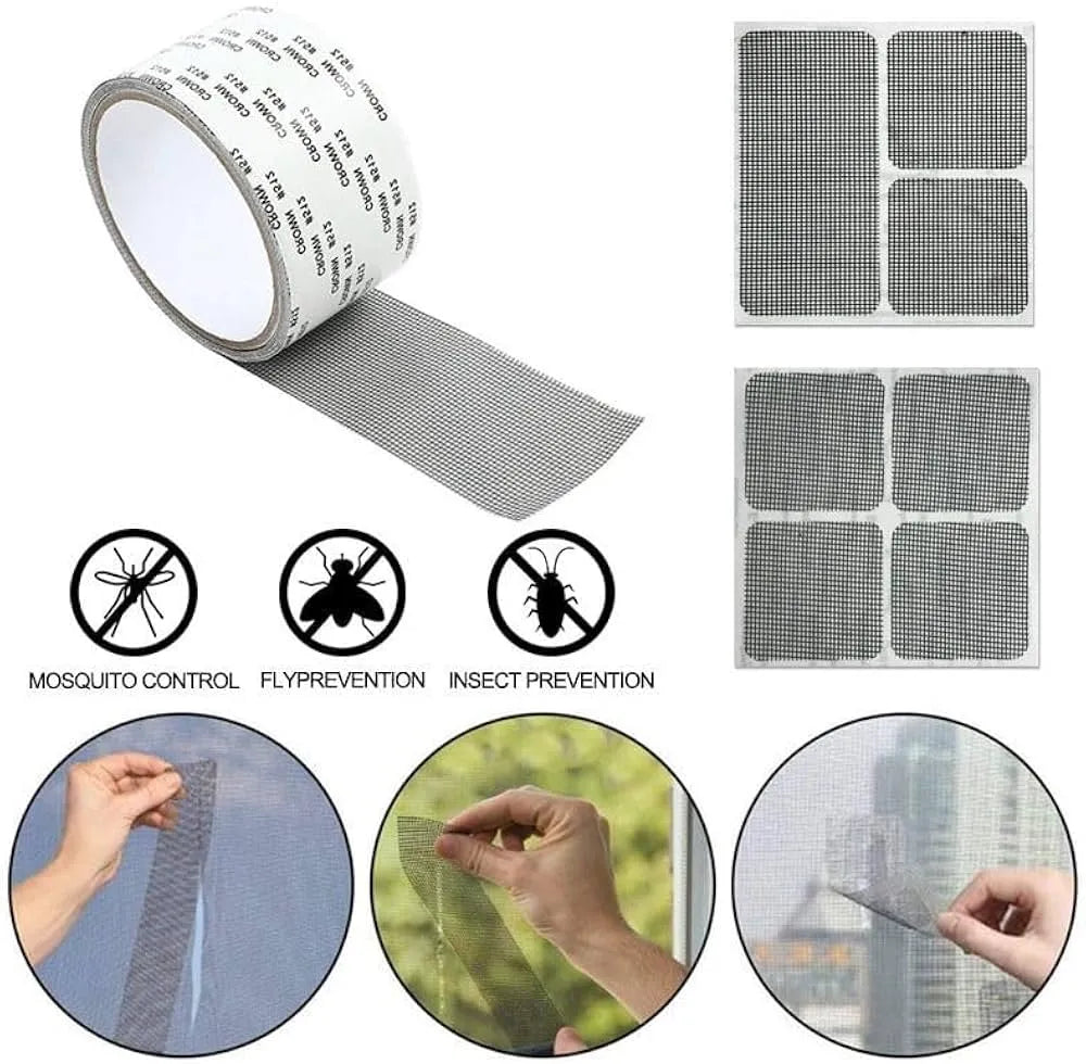 Window Screen Repair Tape –  Anti-Mosquito Mesh Patch