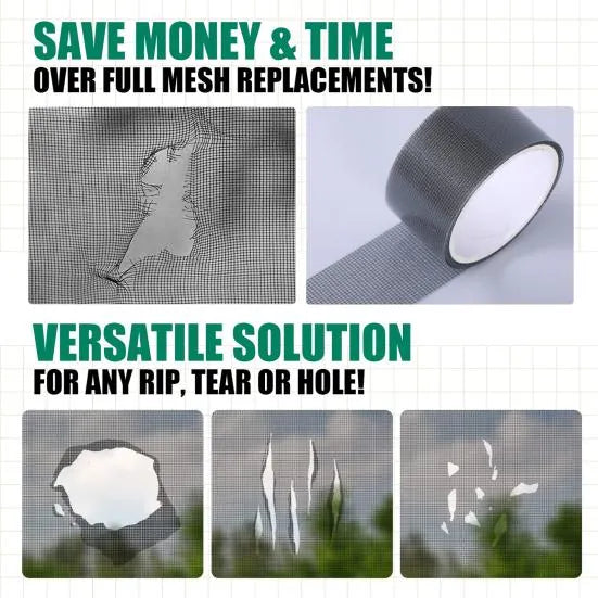 Window Screen Repair Tape –  Anti-Mosquito Mesh Patch