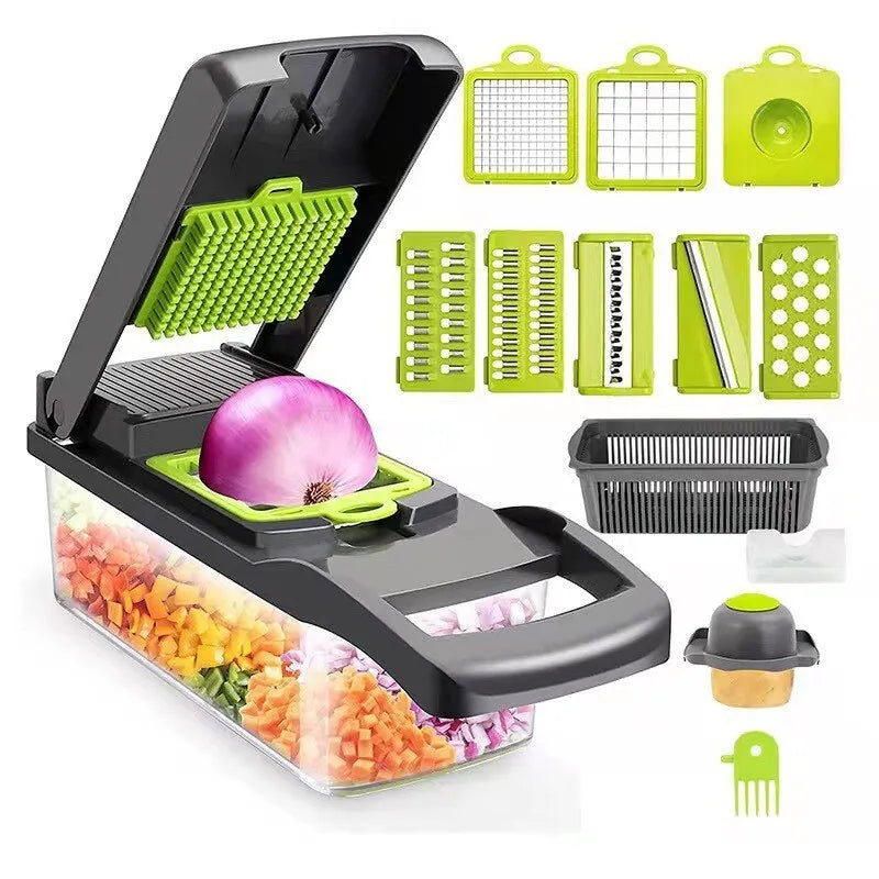 16-in-1 Vegetable Chopper & Slicer Set
