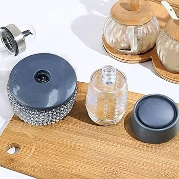 2-in-1 Kitchen Brush with Soap Dispenser