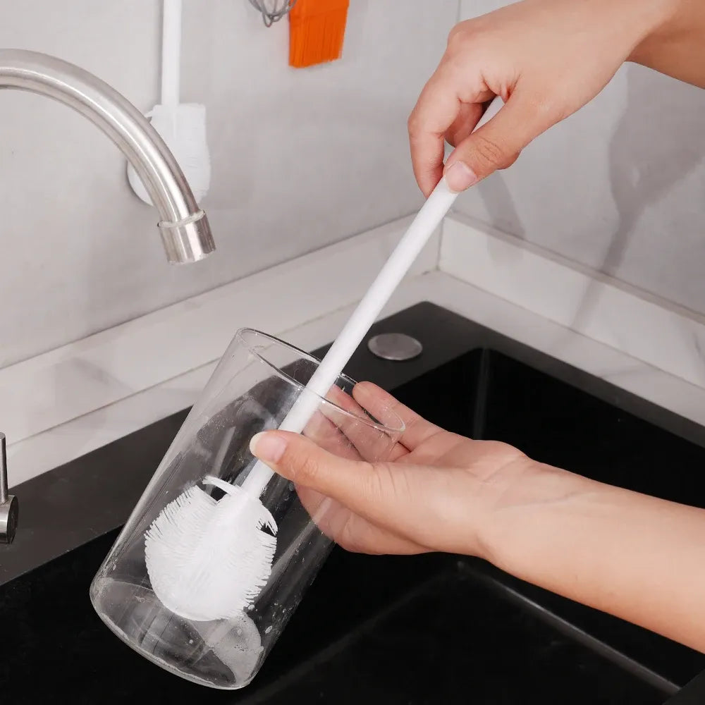 Flexible Bottle Cleaning Brush – Silicone