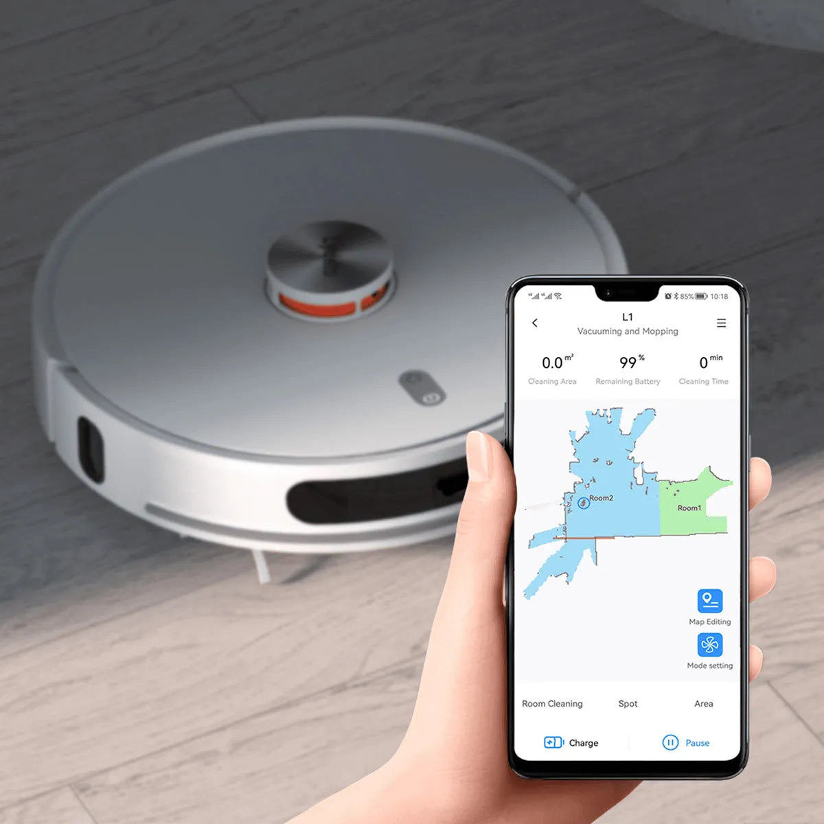 Smart Robot Vacuum Cleaner – Auto Floor Sweeper