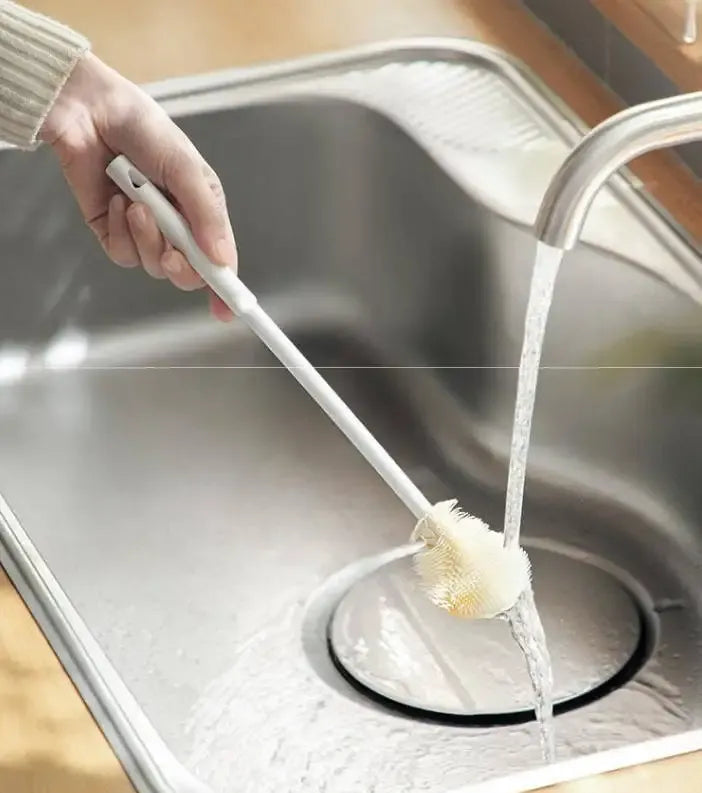 Flexible Bottle Cleaning Brush – Silicone