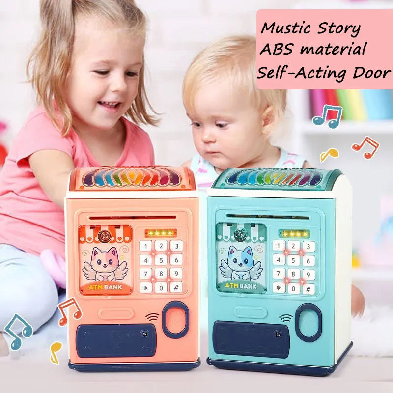 Fingerprint ATM Piggy Bank for Kids