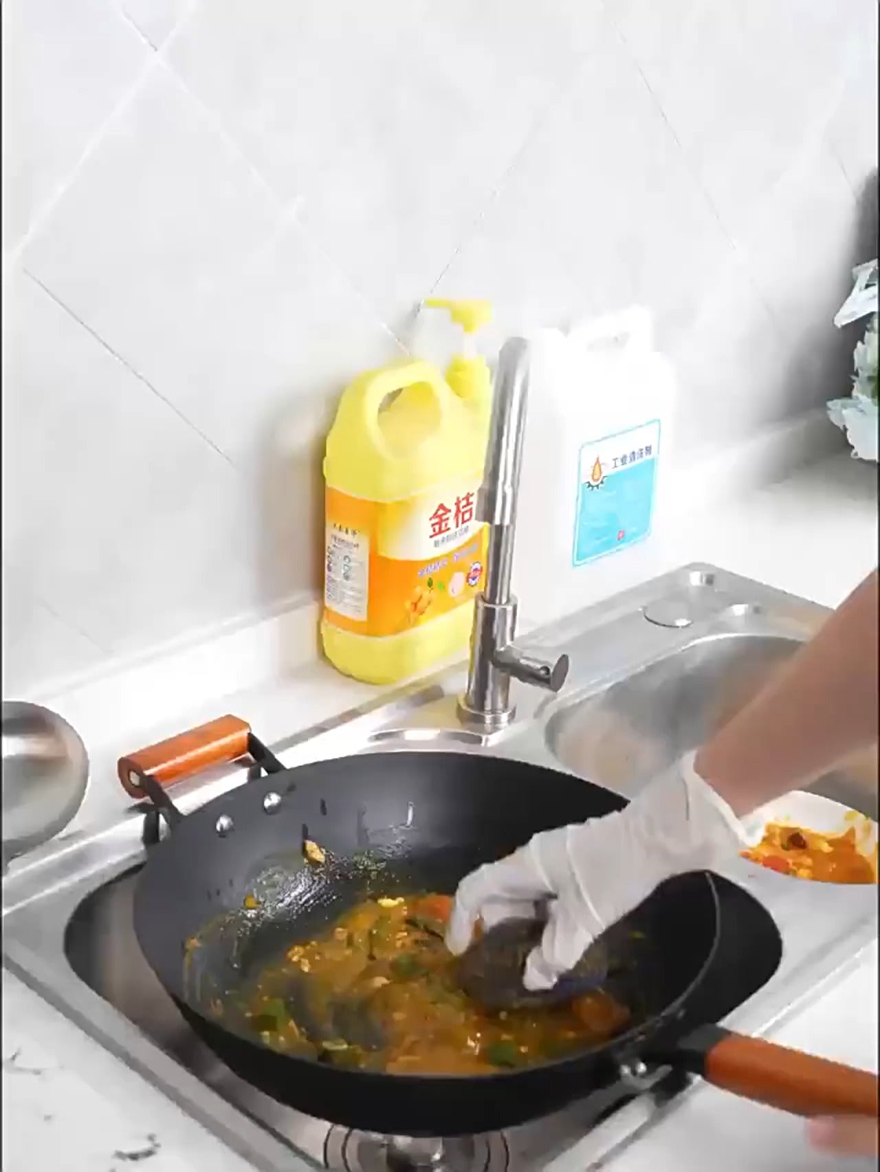 Dishwasher Cleaning Brush for Kitchen