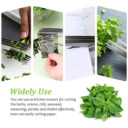 Multi-Layer Vegetable Chopping Scissor